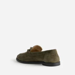 Eram Mocassins/Slippers^Mocassin cuir velours KAKI