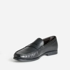 Eram Mocassins^Mocassin en cuir NOIR