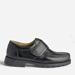 Eram Chaussures De Ville^Mocassin en cuir à scratch NOIR