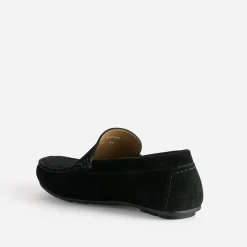 Eram Mocassins^Mocassin en cuir velours NOIR
