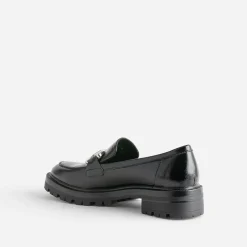 Texto Mocassins/Slippers^Mocassin à maxi mors NOIR