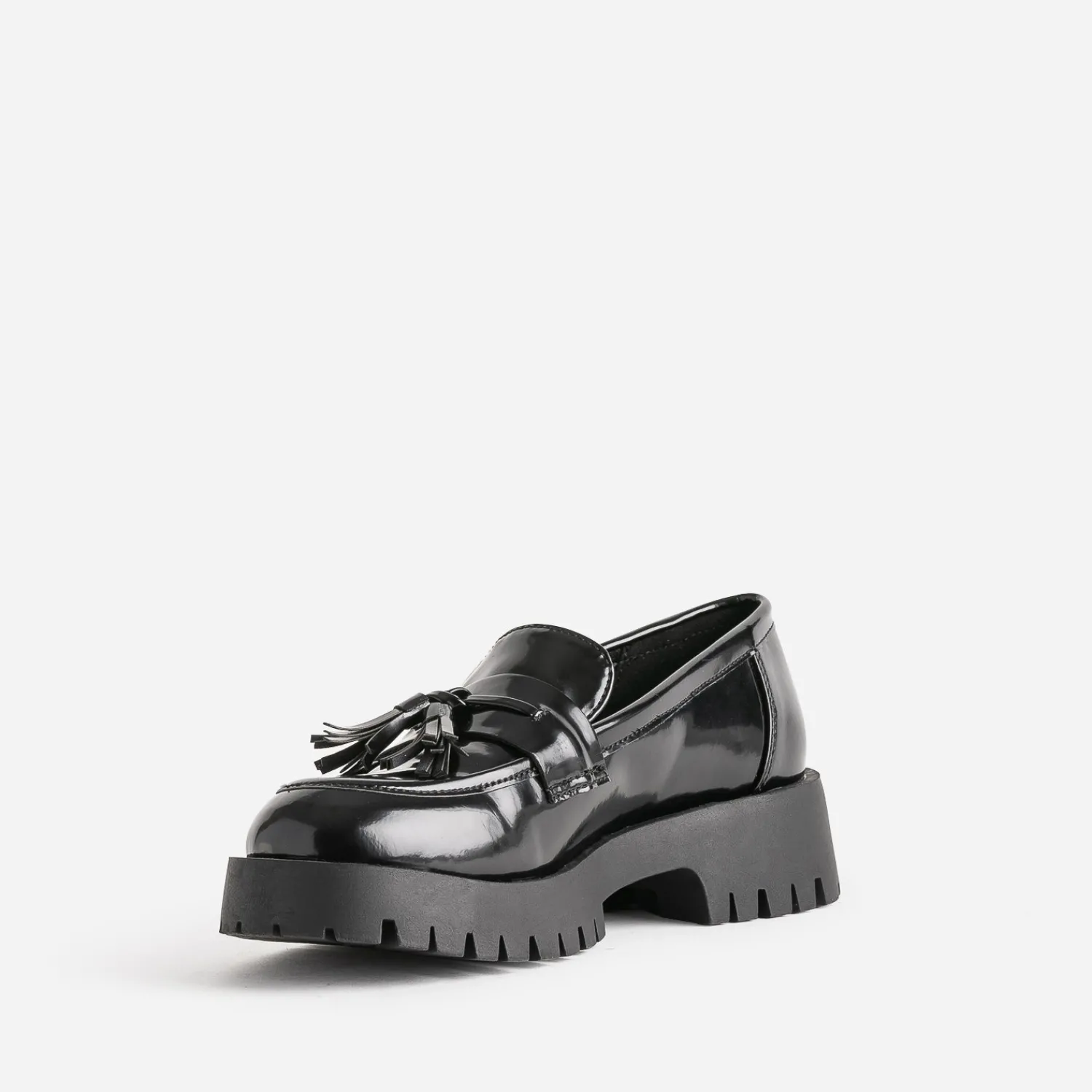 Texto Mocassins/Slippers^Mocassin avec pampille semelle crantée NOIR