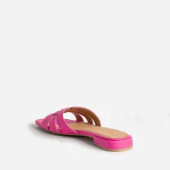 Texto Mules/Tongs^Mule à talon ROSE