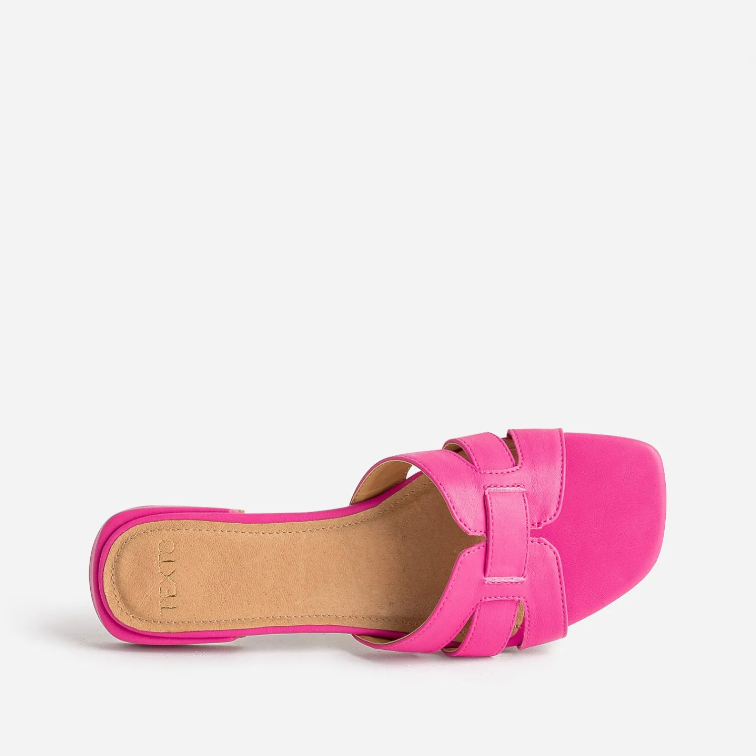 Texto Mules/Tongs^Mule à talon ROSE