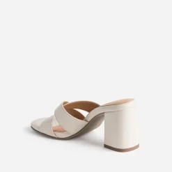 Eram Mules/Tongs|Sandales^Mule à brides croisées BEIGE