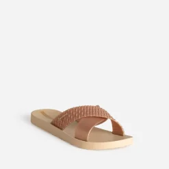IPANEMA Mules/Tongs^Mule dée détail tresse OR