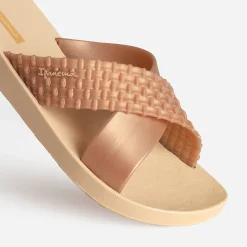 IPANEMA Mules/Tongs^Mule dée détail tresse OR