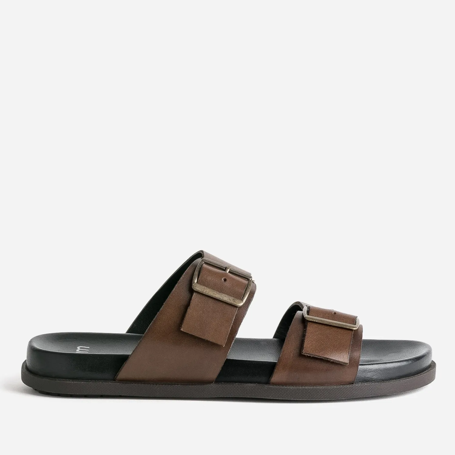 Eram Nu-Pieds/Sandales^Mule en cuir MARRON