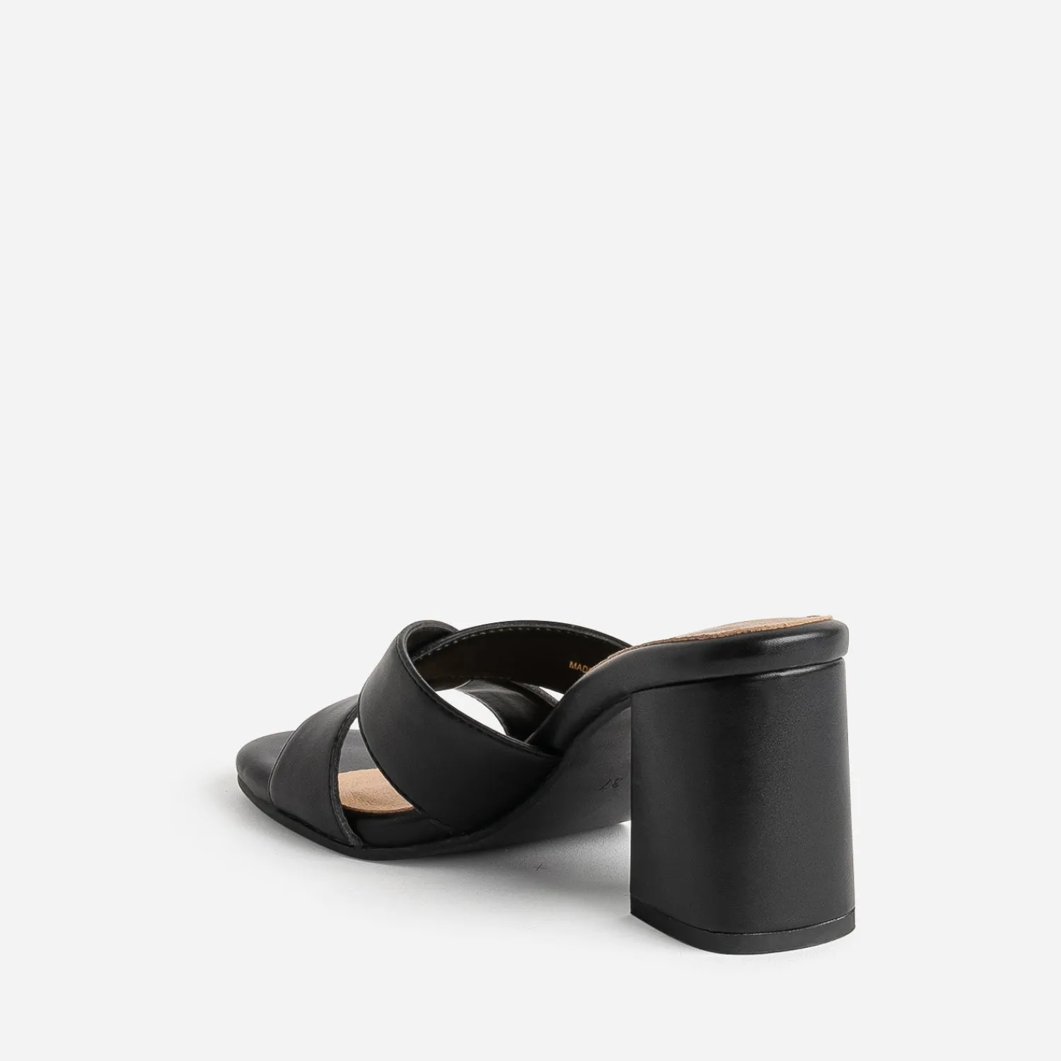 Eram Mules/Tongs|Sandales^Mule e à brides croisées NOIR