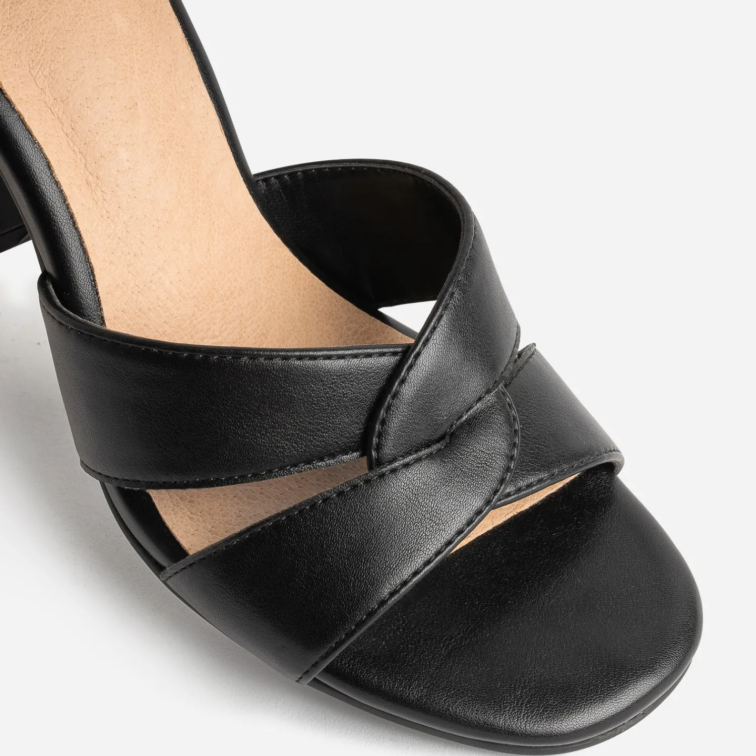 Eram Mules/Tongs|Sandales^Mule e à brides croisées NOIR