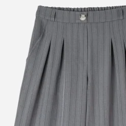 Texto Pantalons & Jeans^Pantalon de tailleur rayures tennis GRIS