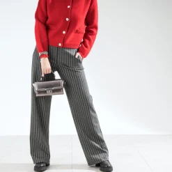 Texto Pantalons & Jeans^Pantalon à motif rayures GRIS
