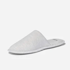 Eram Chaussons^Pantoufle femme blanche GRIS