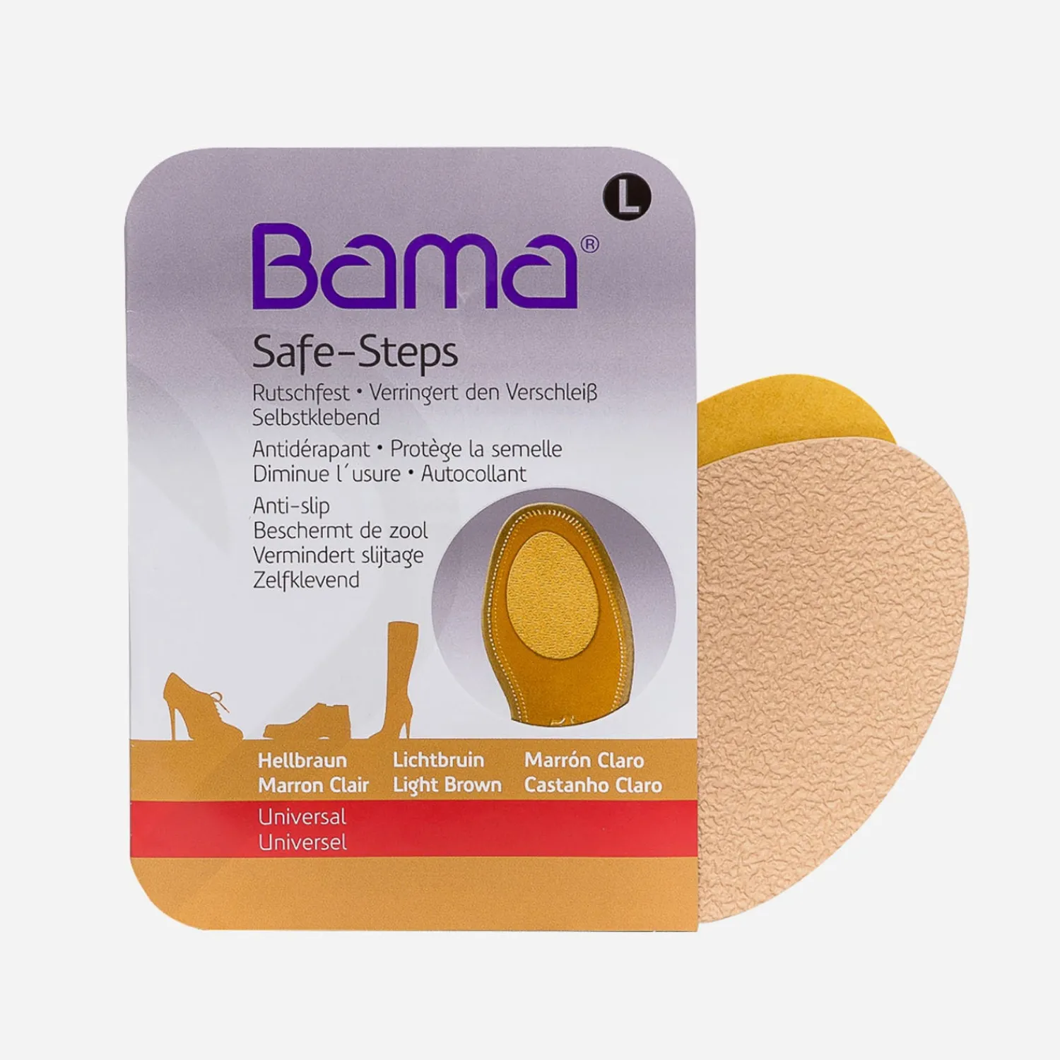 Bama Autres Accessoires|Autres Accessoires^Patins anti-glisse autocollants MARRON