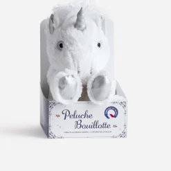 Sans marque Autres Accessoires^Peluche-bouillotte licorne he BLANC