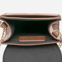 Eram Petite Maroquinerie|Sacs À Main^Pochette à téléphone avec embossage COGNAC
