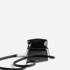 Eram Pochettes|Petite Maroquinerie^Pochette à téléphone e avec barrette métal NOIR