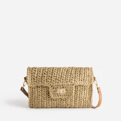 Eram Pochettes|Sacs À Main^Pochette paille tressée BEIGE
