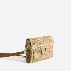 Eram Pochettes|Sacs À Main^Pochette paille tressée BEIGE