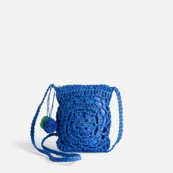 Eram Sacs|Pochettes^Pochette enfant e façon macramé BLEU