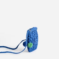 Eram Sacs|Pochettes^Pochette enfant e façon macramé BLEU