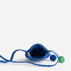 Eram Sacs|Pochettes^Pochette enfant e façon macramé BLEU