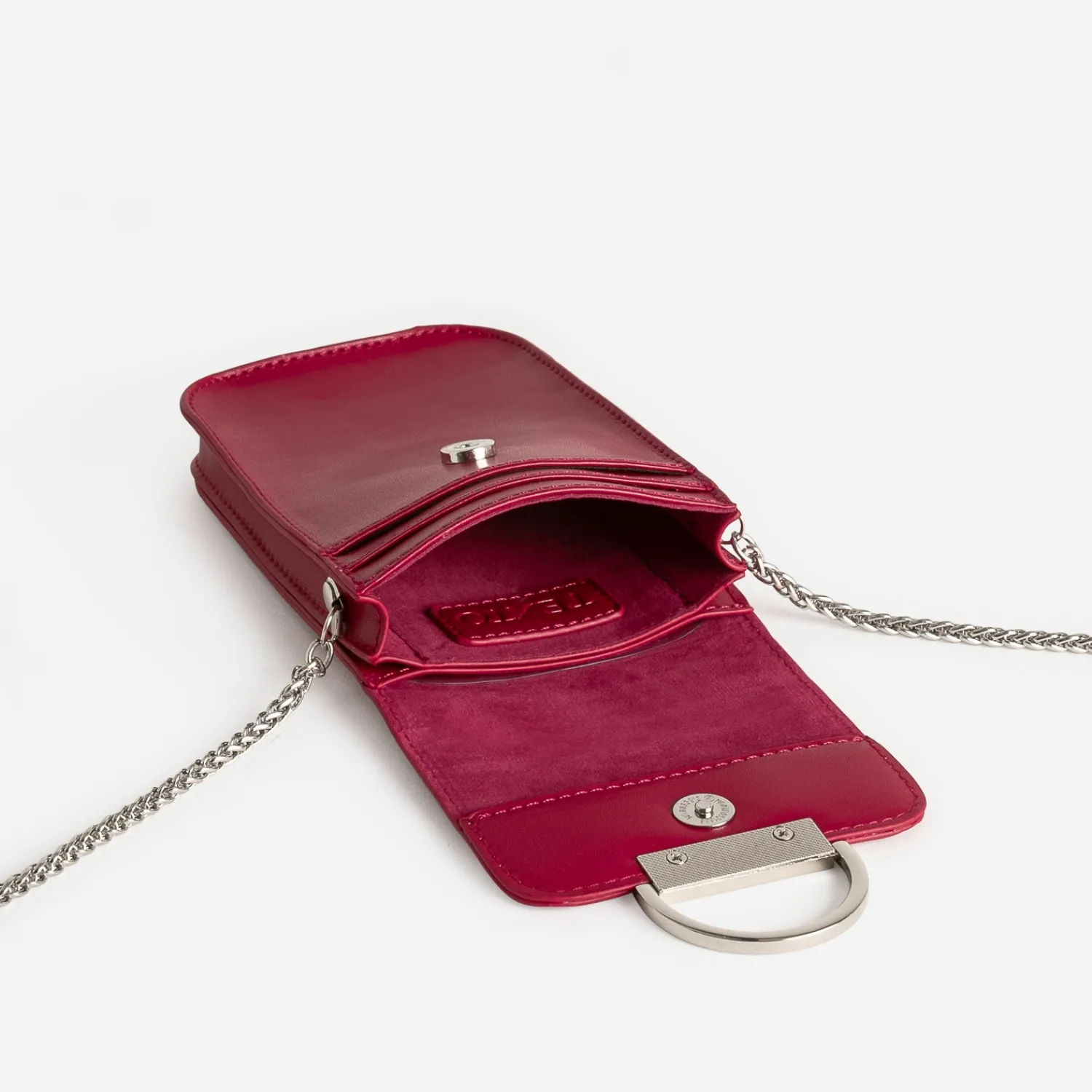 Texto Pochettes|Petite Maroquinerie^Pochette-téléphone tactile ROUGE
