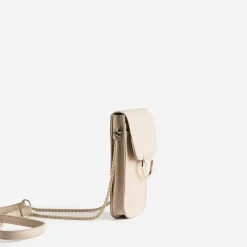 Texto Pochettes|Petite Maroquinerie^Pochette-téléphone tactile BEIGE