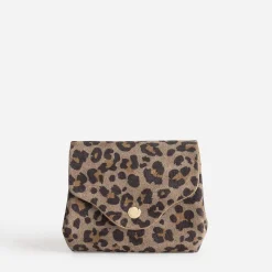 Eram Petite Maroquinerie^Porte-monnaie motif léopard 3 compartiments BEIGE