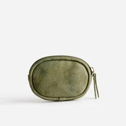 Eram Petite Maroquinerie^Porte-monnaie avec tressage doré KAKI