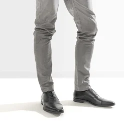 Eram Chaussures De Ville^Richelieu en cuir NOIR