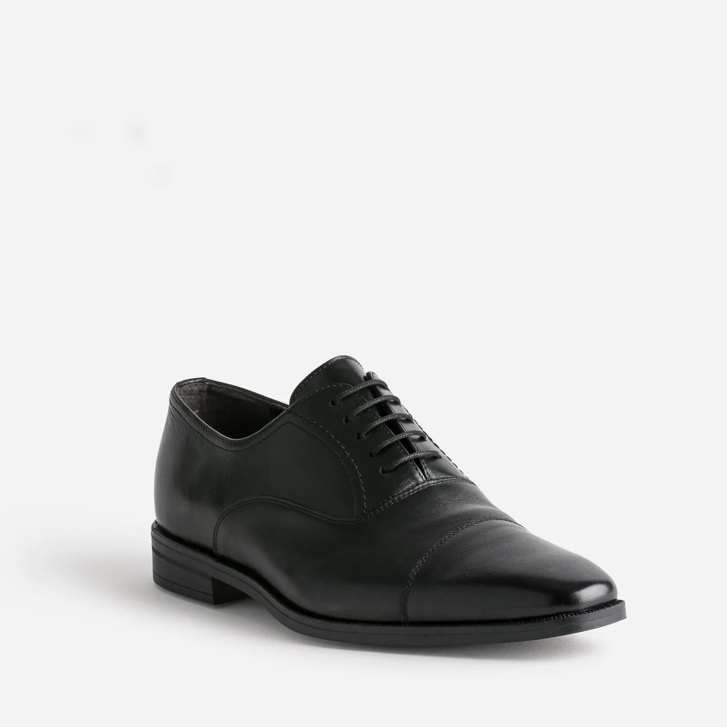 Eram Chaussures De Ville^Richelieu en cuir NOIR