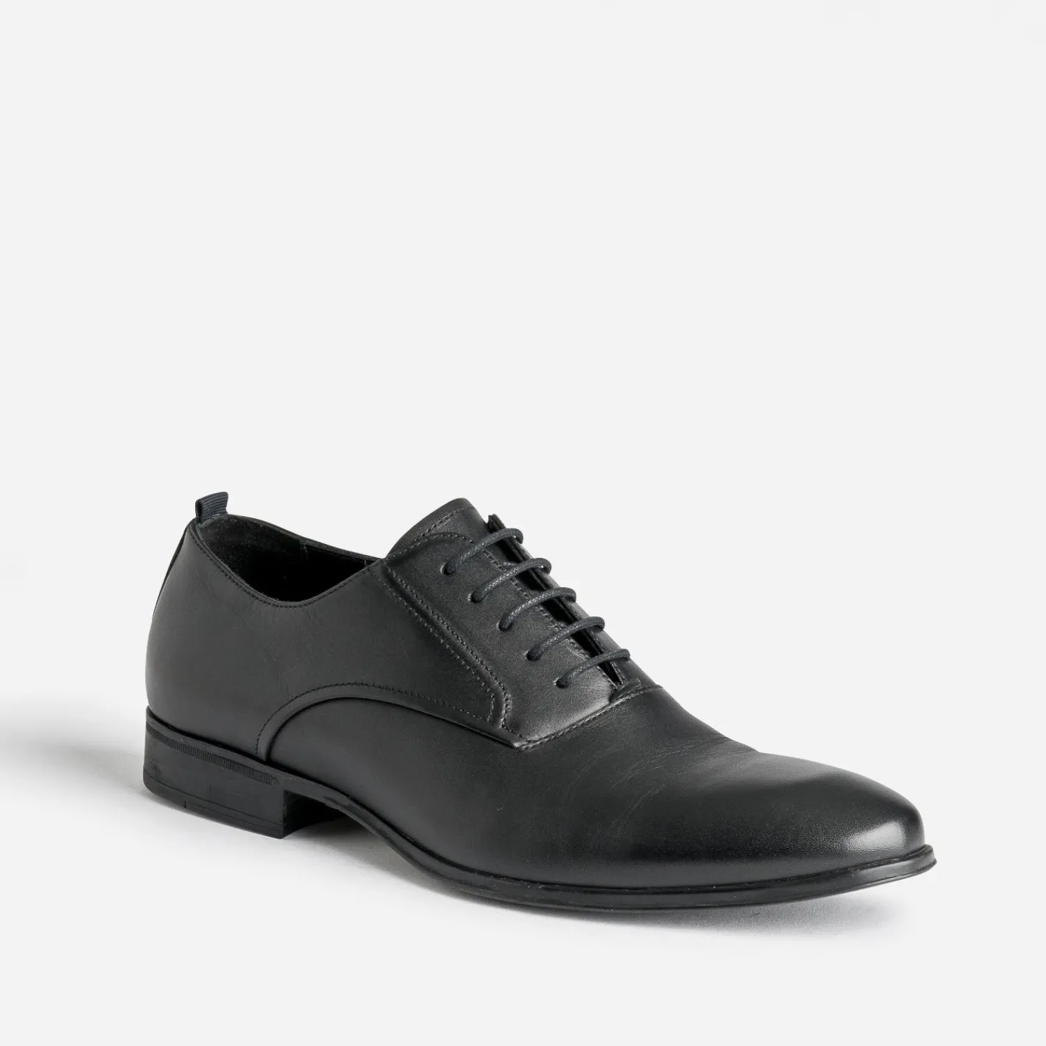 Eram Chaussures De Ville^Richelieu en cuir NOIR