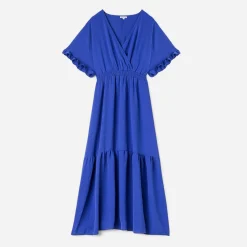Texto Robes^Robe longue électrique BLEU
