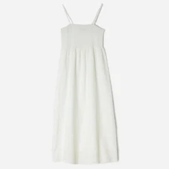 Texto Robes^Robe écrue en broderie anglaise ECRU