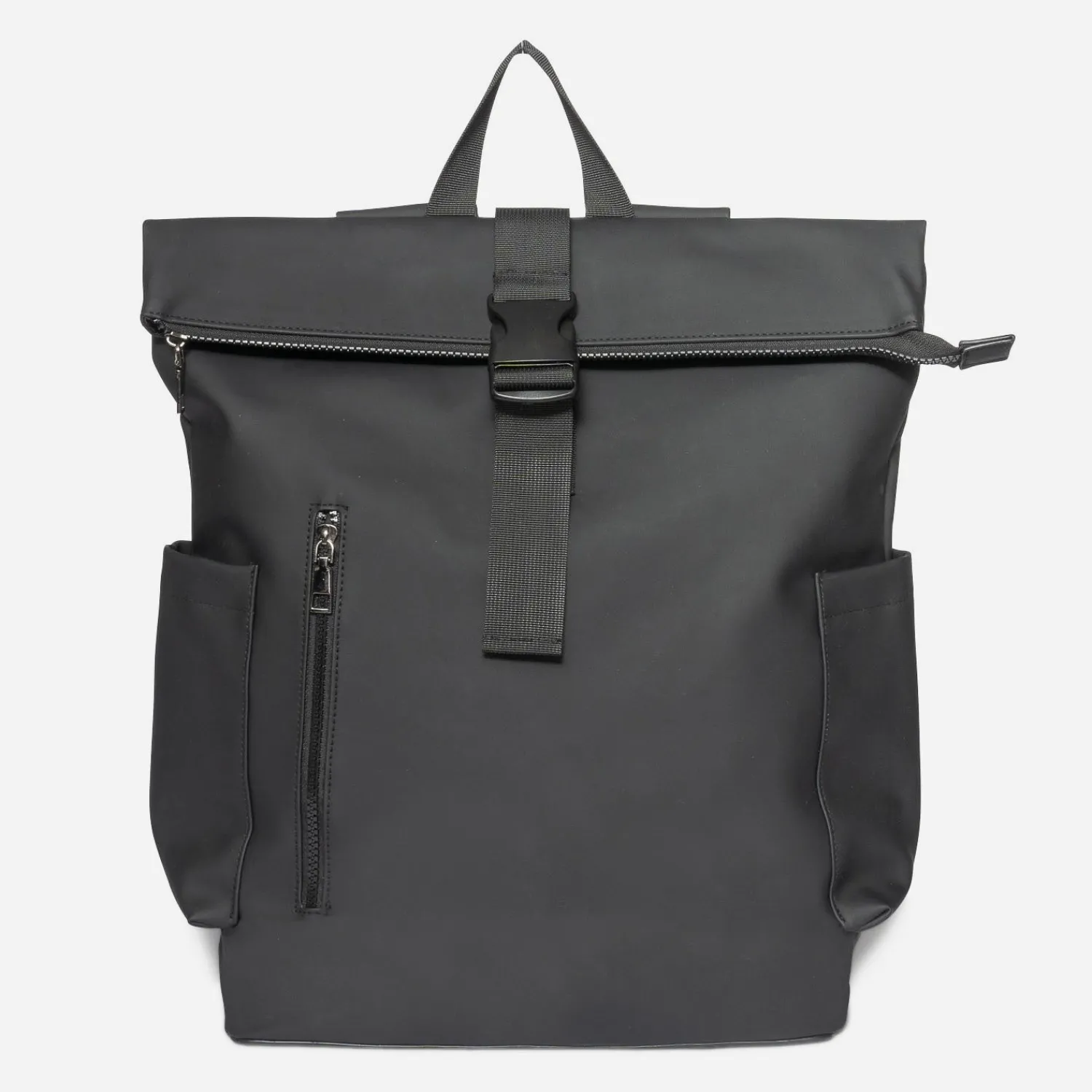 Eram Sacs|Sacs & Besaces^Sac à dos enduit mat NOIR
