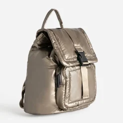 Texto Sacs À Dos|Sacs À Main^Sac à dos bronze matelassé MARRON