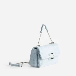Eram Sacs À Main^Sac à main baby blue textile souple BLEU