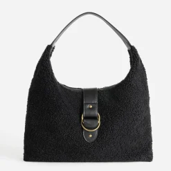 Eram Sacs Cabas|Sacs À Main^Sac à main sherpa NOIR
