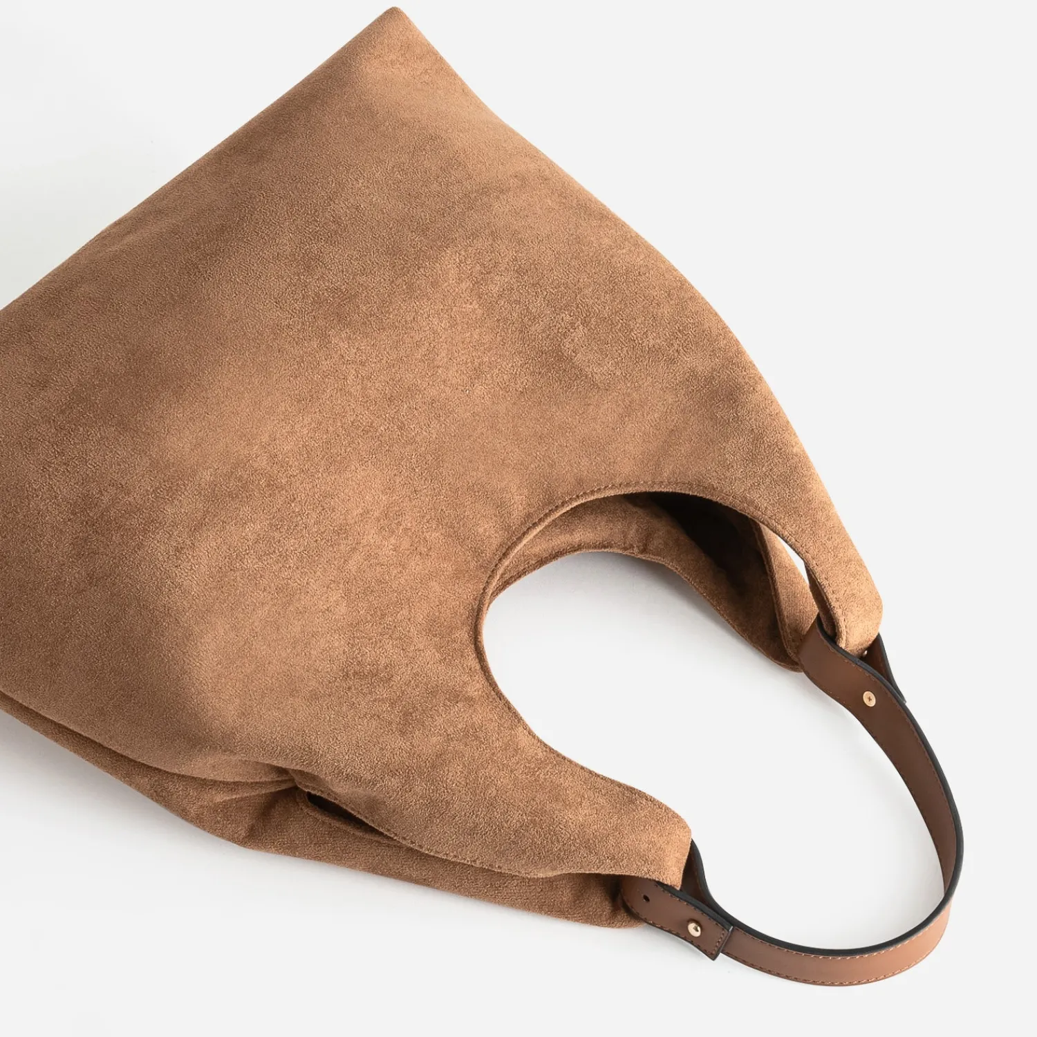 Texto Sacs Cabas|Sacs À Main^Sac à main suédé COGNAC