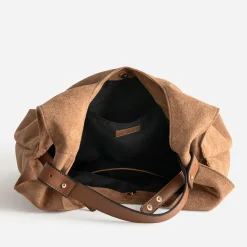 Texto Sacs Cabas|Sacs À Main^Sac à main suédé COGNAC