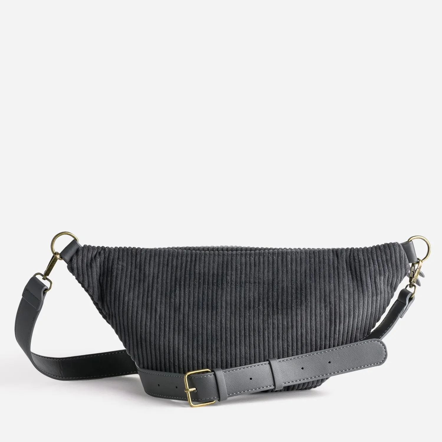 Eram Sacs Bananes & Bandoulières|Sacs À Main^Sac banane velours côtelé GRIS