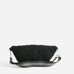Eram Sacs Bananes & Bandoulières|Sacs À Main^Sac banane sherpa bouclette NOIR