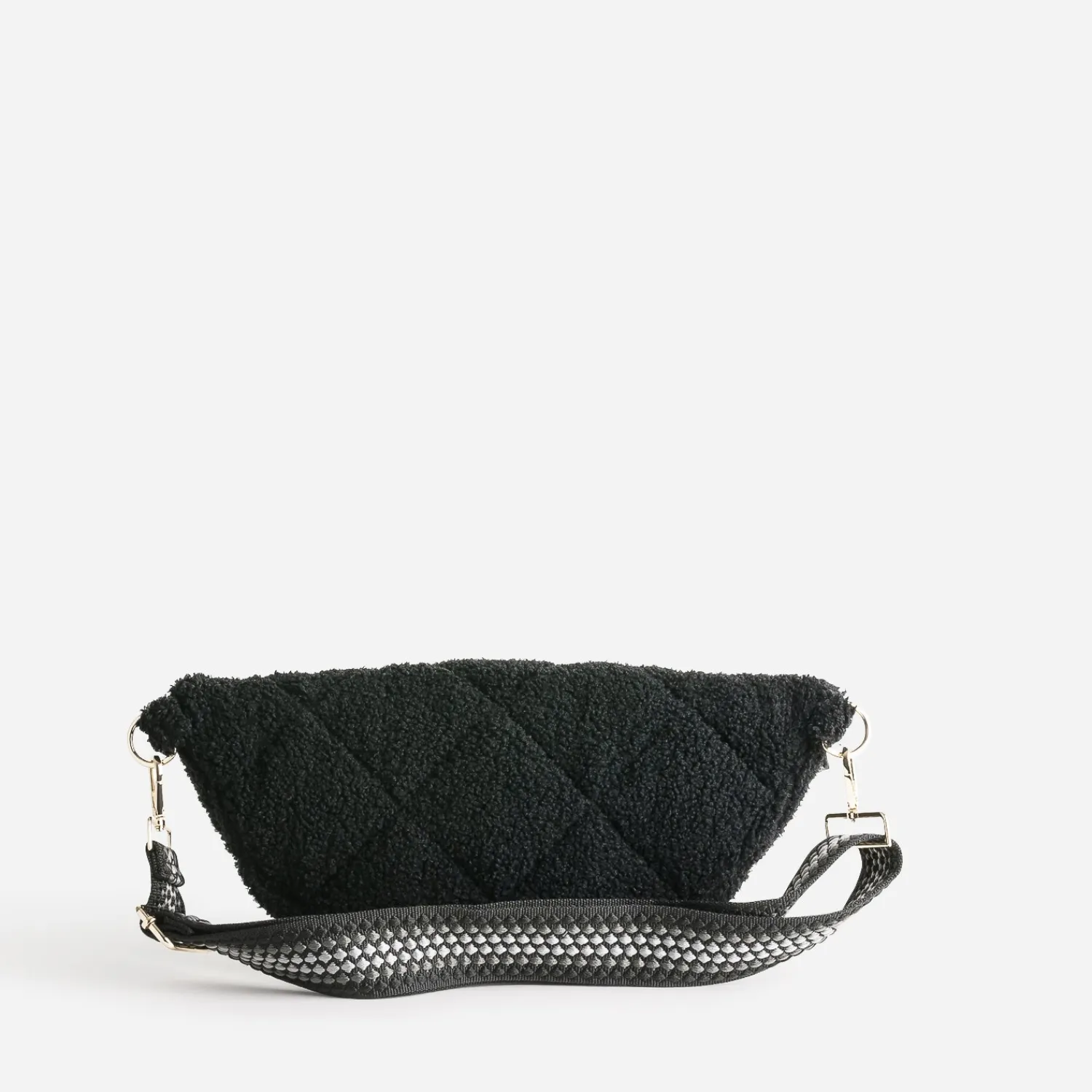 Eram Sacs Bananes & Bandoulières|Sacs À Main^Sac banane sherpa bouclette NOIR
