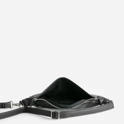 Texto Sacs Bananes & Bandoulières|Sacs À Main^Sac banane noir zip é ARGENT