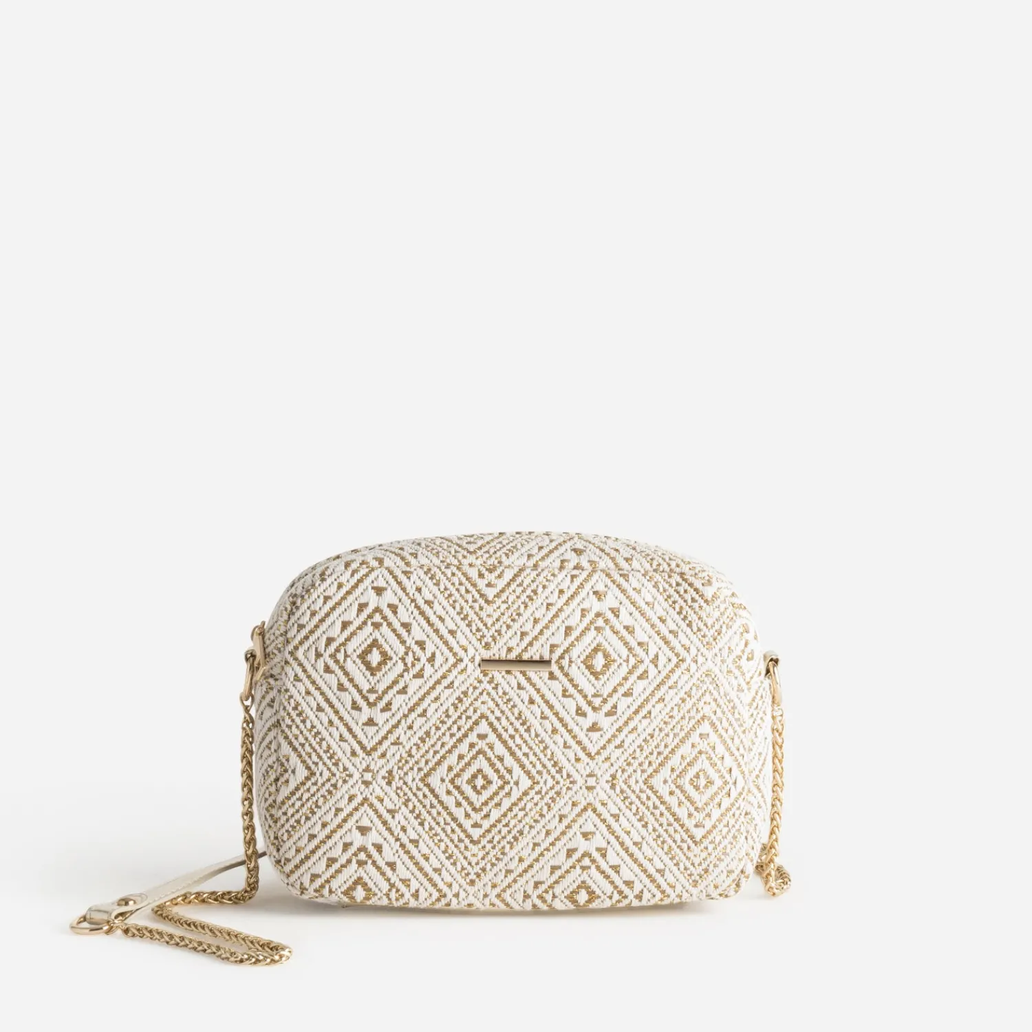 Eram Sacs Bandoulières|Sacs À Main^Sac bandoulière brodé doré BEIGE