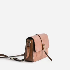 Eram Sacs Bandoulières|Sacs À Main^Sac bandoulière avec double anneaux COGNAC