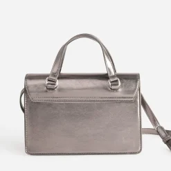 Eram Sacs Bandoulières|Sacs À Main^Sac bandoulière gris foncé métallisé ARGENT