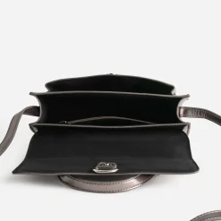 Eram Sacs Bandoulières|Sacs À Main^Sac bandoulière gris foncé métallisé ARGENT
