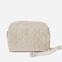 Eram Sacs À Main|Sacs Bandoulières^Sac bandoulière paille beige brodé OR